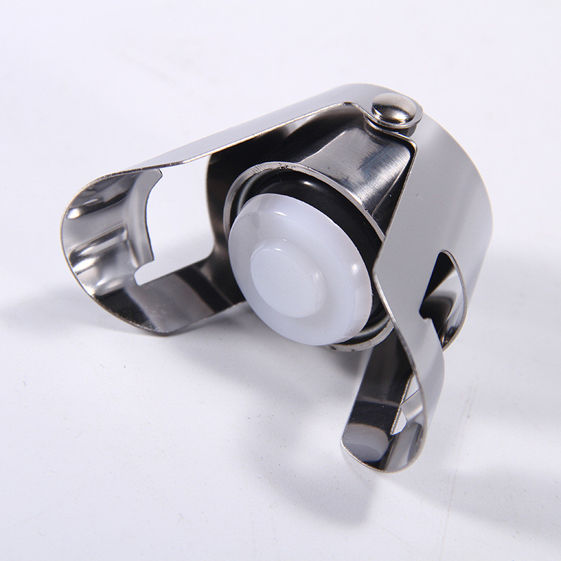 Nešiojamoji nerūdijančio plieno šampano kamštienos sandarinimo mašina Baro vyno šampano dangtelis Kamštelis Vyno kamštienos putojančio baro priedai Įrankiai