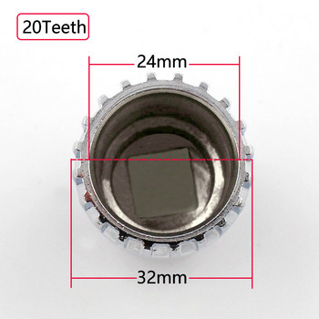 Εργαλείο αφαίρεσης βραχίονα κάτω μέρος ποδηλάτου Teyssor Συμβατό με Shimano/VP/FSA/LP, 20 Teeth Fit