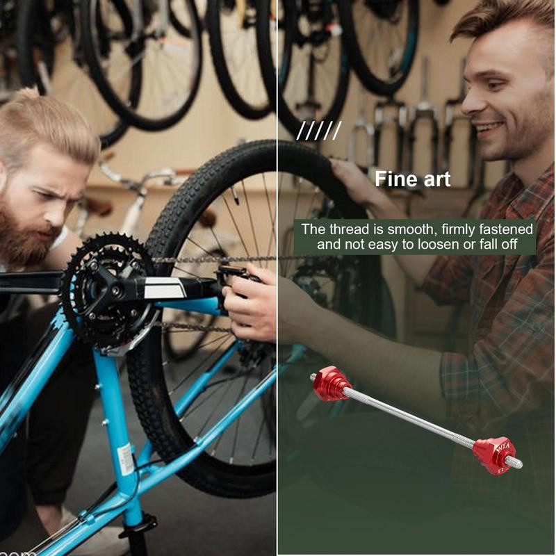 Dviračio velenas Dviračio stebulės velenas greito atjungimo velenų keitimas Sklandus lengvas ir tvirtas dviračio rato stebulės velenas kalnams