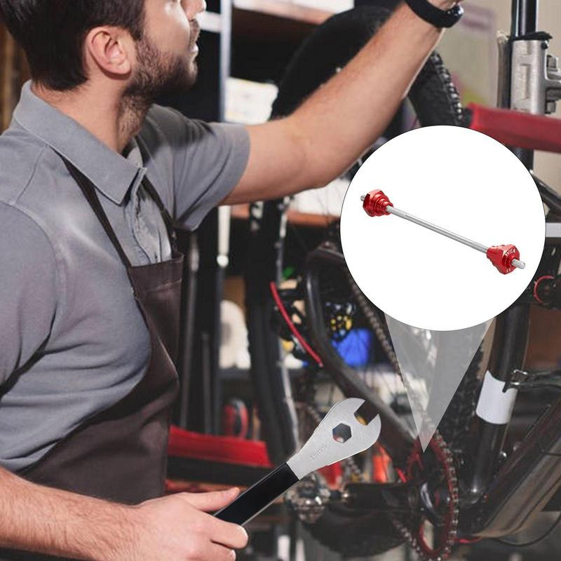 Dviračio velenas Dviračio stebulės velenas greito atjungimo velenų keitimas Sklandus lengvas ir tvirtas dviračio rato stebulės velenas kalnams