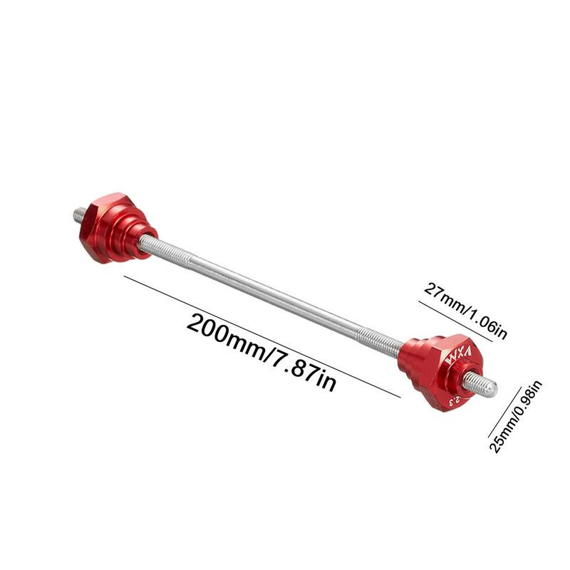 Dviračio velenas Dviračio stebulės velenas greito atjungimo velenų keitimas Sklandus lengvas ir tvirtas dviračio rato stebulės velenas kalnams