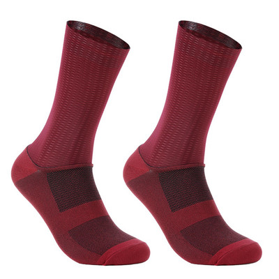 2023 Aero Socks Seamless Antislip Cycling Socks Κάλτσες ποδηλάτου δρόμου Κάλτσες ποδηλάτου εξωτερικού χώρου Κάλτσες ποδηλάτου