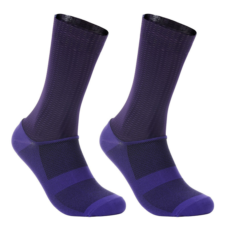 2023 Aero Socks Seamless Antislip Cycling Socks Κάλτσες ποδηλάτου δρόμου Κάλτσες ποδηλάτου εξωτερικού χώρου Κάλτσες ποδηλάτου