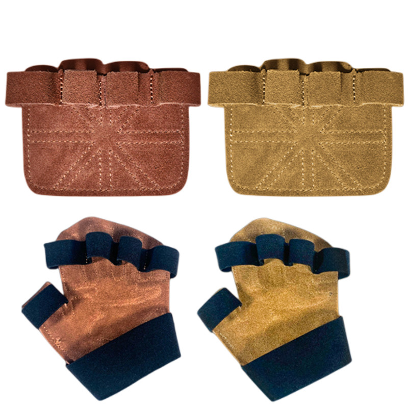 Lehmanahast ventileeritud raskuste tõstmise kindad meeste naiste jõusaali treeningkindad fitnessi tõstmiseks jõutõstmiseks ja peopesa kaitsmiseks