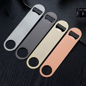 Visokokvalitetna višenamjenska šipka od nehrđajućeg čelika, otvarač za boce, alat za pivo, otvarači s oštricom, velika ravna brzina, uklonite čep za boce