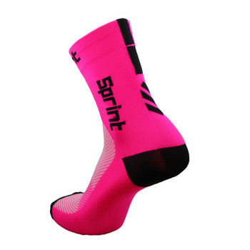 Мъжки 7 цвята чорапи Колоездене Дамски Спорт против изпотяване Спорт на открито Бягане Баскетбол Спортни чорапи Велосипедни чорапи Calcetines Ciclismo