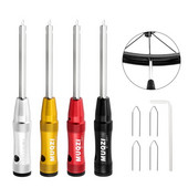 Dviračių kalnų plentu sulankstomi dviračiai Stipinų dangtelio įrankio montavimas Spenelio veržliarakčio priežiūros rinkinys Dviračio rato stipinų spenelio raktas