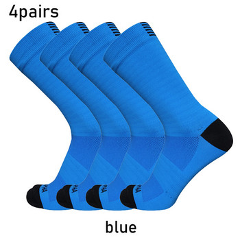 шосе Висококачествени професионални дишащи чорапи за колоездене мъже жени чорапи за състезание по колоездене на открито