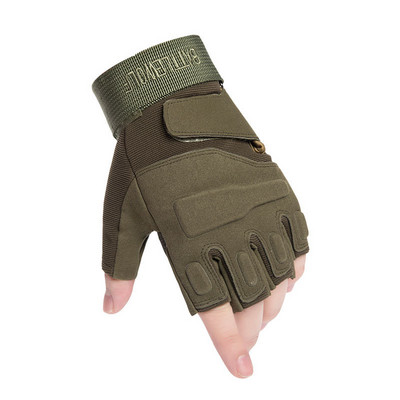 Žiemos sportinės pirštinės Vyriškos karinės lauko pirštinės Pilnas pirštas armijos taktinės kumštinės pirštinės, atsparios dilimui jojimo pirštinės