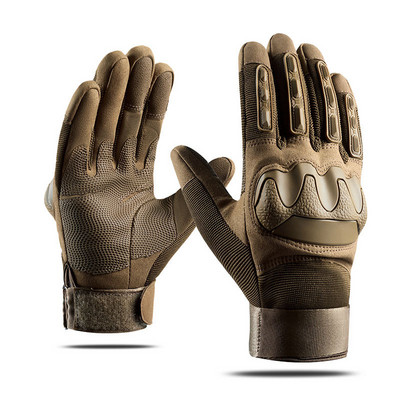 Žiemos sportinės pirštinės Vyriškos karinės lauko pirštinės Pilnas pirštas armijos taktinės kumštinės pirštinės, atsparios dilimui jojimo pirštinės