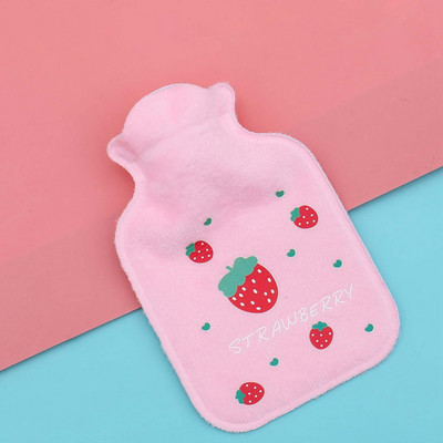 Pilvo šildytuvai karšto vandens butelio guminis maišelis Mielas animacinis filmas, šiltas, atpalaiduojantis, saugus karštis, šaltas, didelis pliušinis audinys karšto vandens maišelis