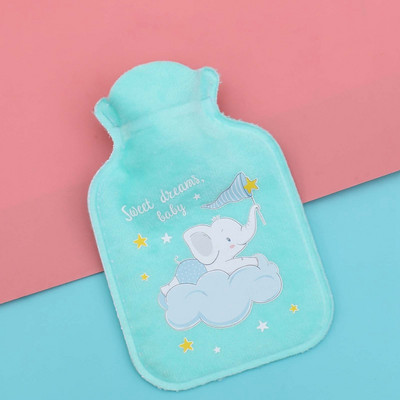 Pilvo šildytuvai karšto vandens butelio guminis maišelis Mielas animacinis filmas, šiltas, atpalaiduojantis, saugus karštis, šaltas, didelis pliušinis audinys karšto vandens maišelis