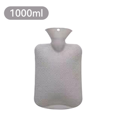 Χοντρά μπουκάλια ζεστού νερού Φορητά λαστιχένια χειμωνιάτικη τσάντα ζεστού νερού Χειμερινός ζεστός ζεστός τσάντας για κορίτσια Τσέπη χεριού πόδια μπουκάλι ζεστού νερού