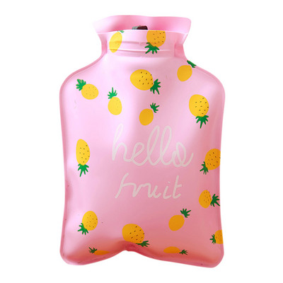 1 db Lovely Cartoon Hand Po melegvizes palack mini melegvizes palackok Hordozható kézmelegítő lányoknak zsebes kéz lábak melegvizes táskák