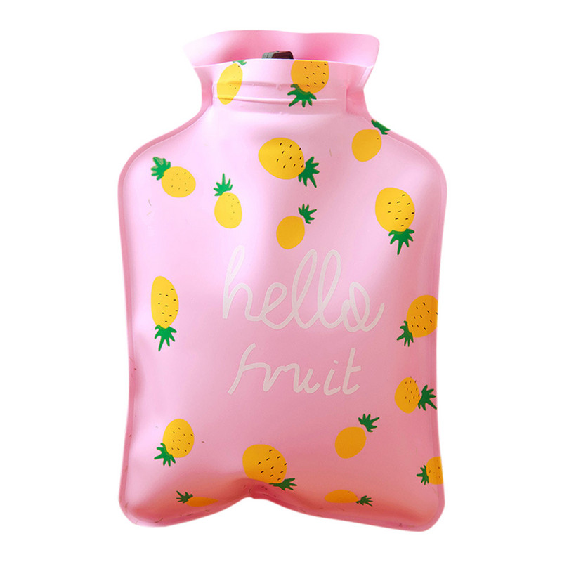 1 db Lovely Cartoon Hand Po melegvizes palack mini melegvizes palackok Hordozható kézmelegítő lányoknak zsebes kéz lábak melegvizes táskák