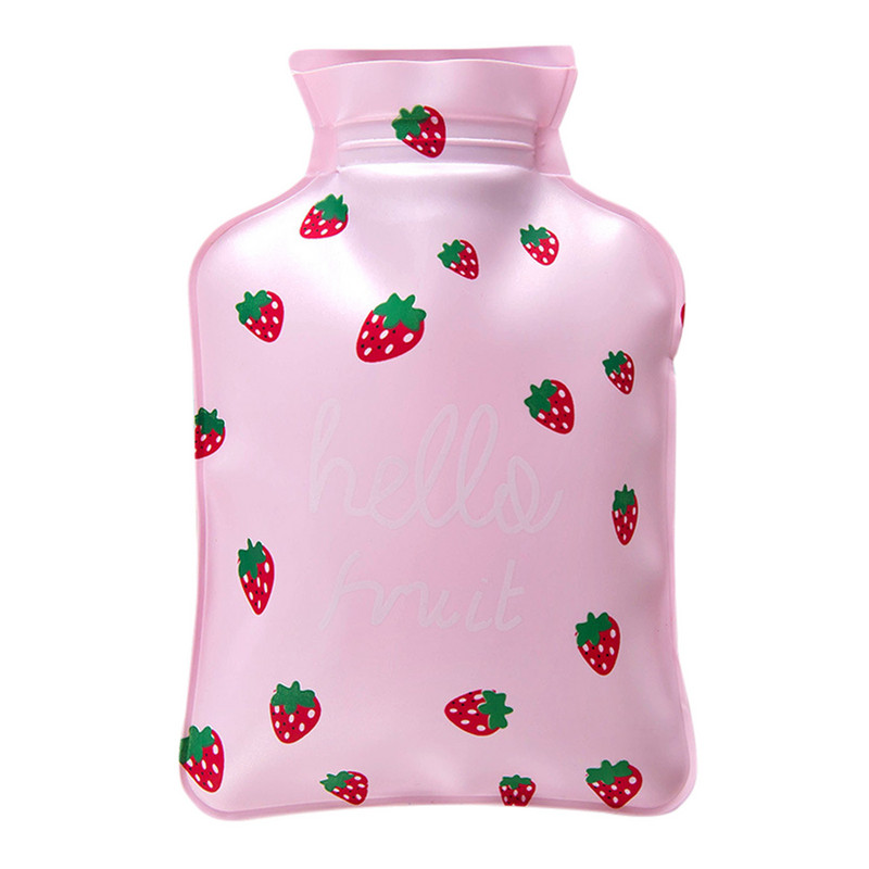 1 db Lovely Cartoon Hand Po melegvizes palack mini melegvizes palackok Hordozható kézmelegítő lányoknak zsebes kéz lábak melegvizes táskák