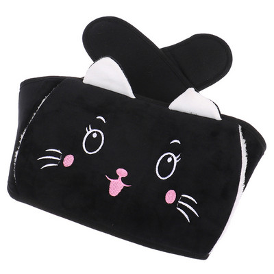 Kawaii kuumaveepudeli vöö naiste kätesoojendaja armsad loomakäekotid mood kuumaveekott pudelid tüdrukutele küttekeha jõulukink