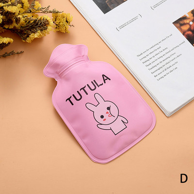 Armas kuumaveepudelikott tüdrukutele PVC/plüüsist õlasoojendaja käesoojenduskomplekt, soe kõht koheselt kuuma pakk Talvine veesoojenduspadi