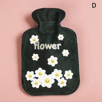 Armas kuumaveepudelikott tüdrukutele PVC/plüüsist õlasoojendaja käesoojenduskomplekt, soe kõht koheselt kuuma pakk Talvine veesoojenduspadi