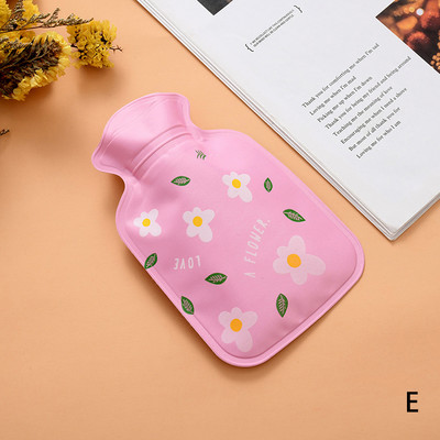 Armas kuumaveepudelikott tüdrukutele PVC/plüüsist õlasoojendaja käesoojenduskomplekt, soe kõht koheselt kuuma pakk Talvine veesoojenduspadi