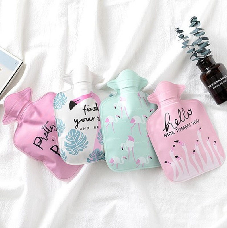 Multikas armsad mini kuumaveepudelid veega täidetud väikesed kaasaskantavad plahvatuskindlad talvised käte soojendamise veekotid majapidamistarbed