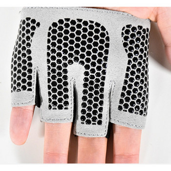 Йога ръкавица Фитнес ръкавици с половин пръст Мъже Жени за Crossfit Workout Glove Мощност Вдигане на тежести Бодибилдинг Протектор за ръце