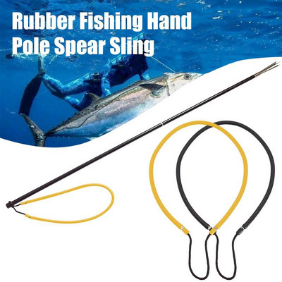 Speargun Rubber Bands 5*10mm Rubber Fishing Hand Resistant Speargun Pole Spear Sling for Harpoon Spearfishing Diving