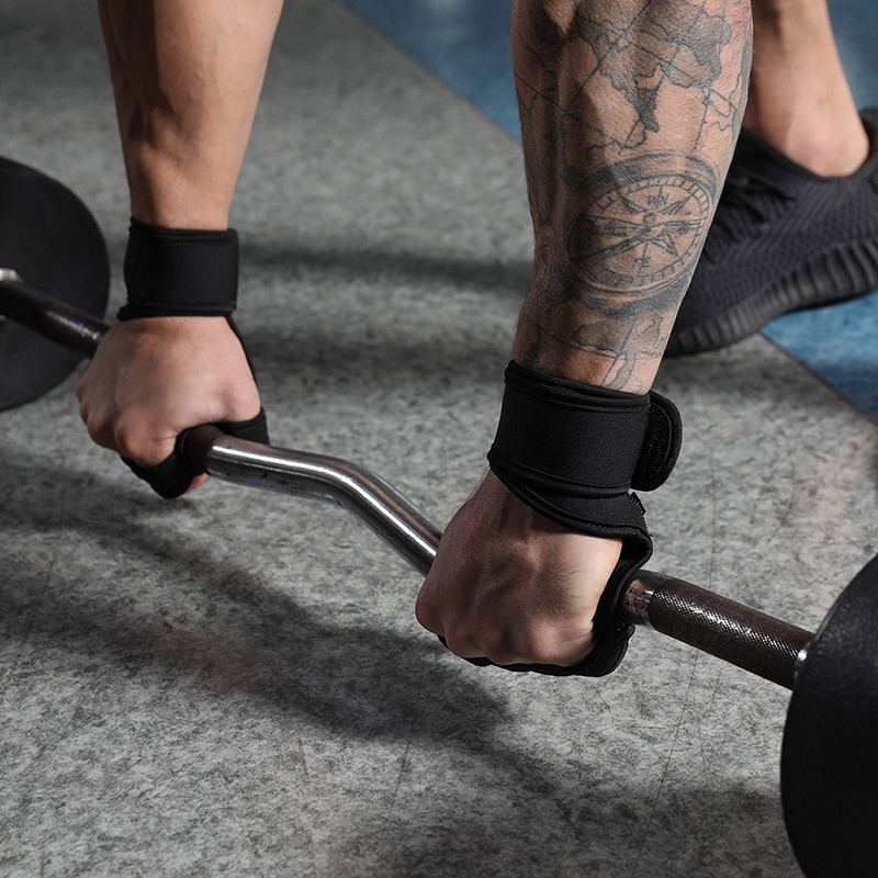 1 paari Tõstmine Treeningkindad Fitness Sport Kehaehitus Võimlemine Jõusaal Käte randme peopesa kaitsvad kindad