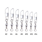 50 vnt. tvirti žiedai, pasukami meškeriukai, metaliniai meškeriojimo kaiščio jungtis su užsegimu užsegami žvejybos kabliukai.