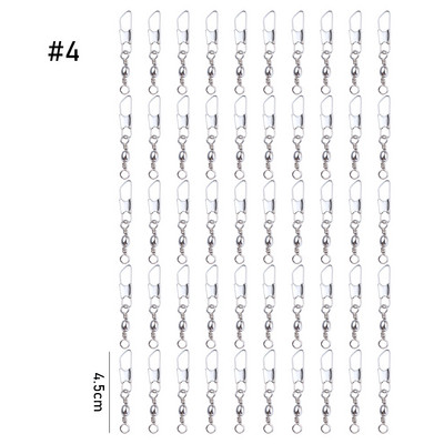 50 kom. Čvrsti prstenovi zakretnice za pecanje. Metalni konektor za igle za pecanje s uskočnim zatvaračem. Udice za pecanje. Alat za ribolov.