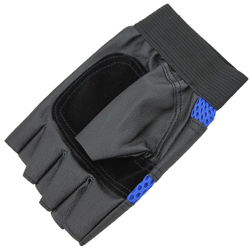Muške sportske taktičke PU kožne rukavice za fitness s poluprstom za vanjske aktivnosti, muške rukavice za biciklizam s ptičjim uzorkom, neklizajuće, biciklističke rukavice G41