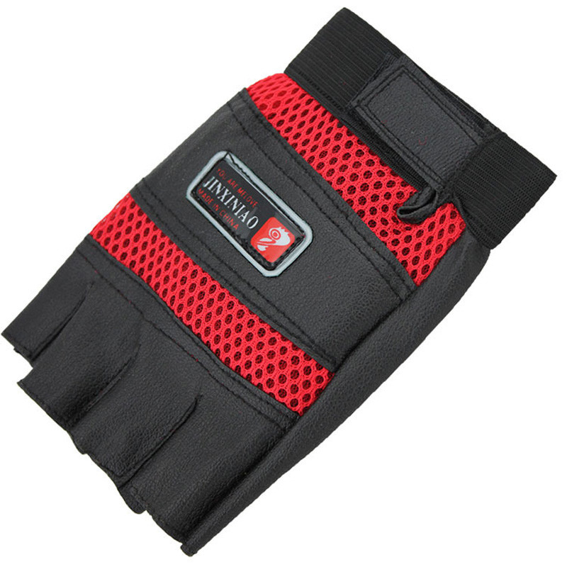 Muške sportske taktičke PU kožne rukavice za fitness s poluprstom za vanjske aktivnosti, muške rukavice za biciklizam s ptičjim uzorkom, neklizajuće, biciklističke rukavice G41