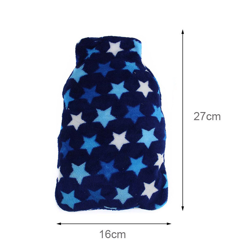 Navlaka za vrećicu za termofor Tkanina od koraljnog flisa 1000 ml Održava toplinu, mekana, opuštajuća SNO88