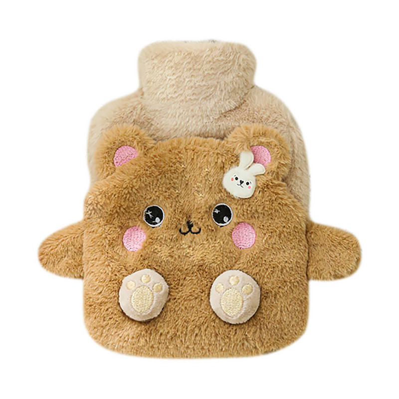 Vandenį užpildantys karšto vandens maišeliai Rankiniai šildytuvai, apsaugantys nuo nuplikimo PVC, savaime įkaistantis rankų šildytuvas Daugiafunkciniai pliušiniai pilvo šildytuvai