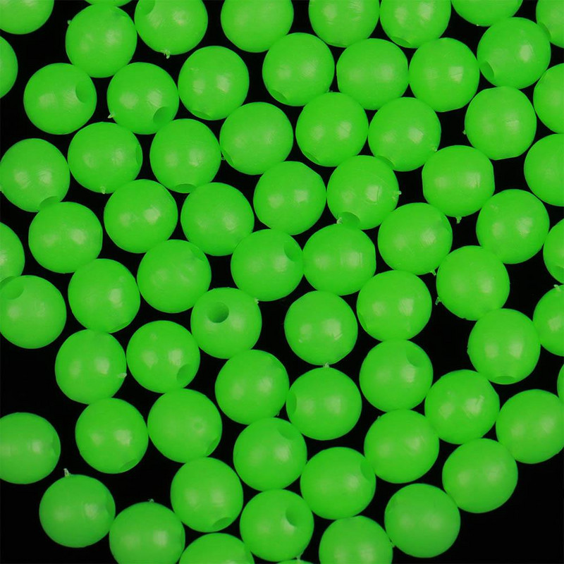 100 kom 5 mm okrugle svjetleće perle Ribolov Svemirski grah Mamac za morski ribolov Plutajuće svjetleće perle Pribor za ribolov Pribor