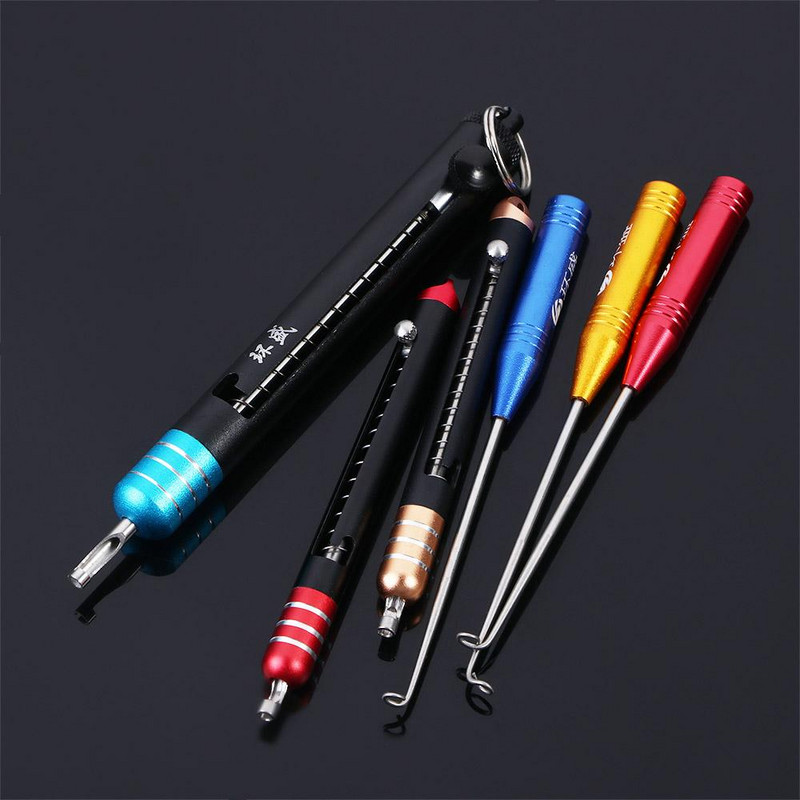 1 buc. Dispozitiv de îndepărtare a cârligului de pescuit de siguranță, extractor de cârlig de pescuit, dispozitiv de decuplare rapidă, accesorii pentru unelte de pescuit