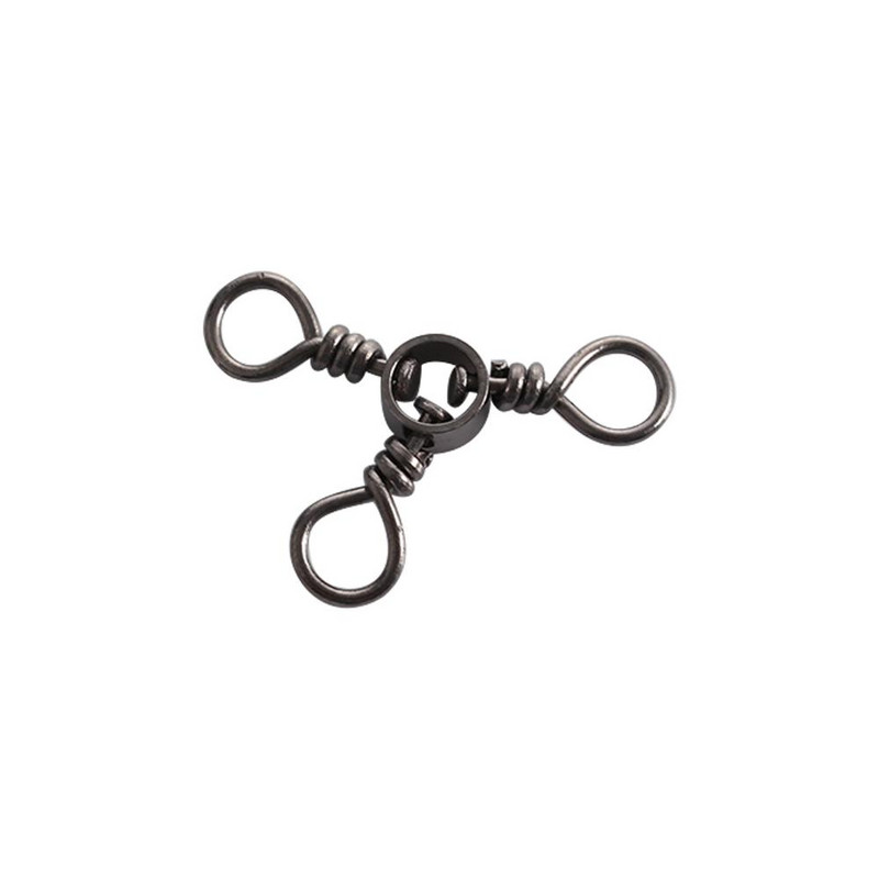 25 tk/pakendis kolmesuunaline pöörlev karpkala konksud 3-suunaline pöörlev konks püügikonnektor kolmiknärvi pöörd püügitarvete tarvikud