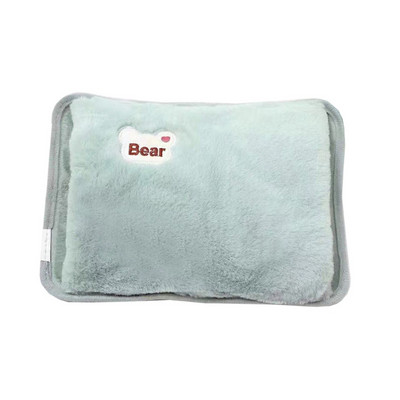 Y1QB įkraunamas karšto vandens maišelis elektrinis USB šildymo vandens kišenė Mielas animacinis meškiukas, skirtas namų miegamojo bendrabutyje