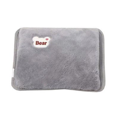 Y1QB įkraunamas karšto vandens maišelis elektrinis USB šildymo vandens kišenė Mielas animacinis meškiukas, skirtas namų miegamojo bendrabutyje