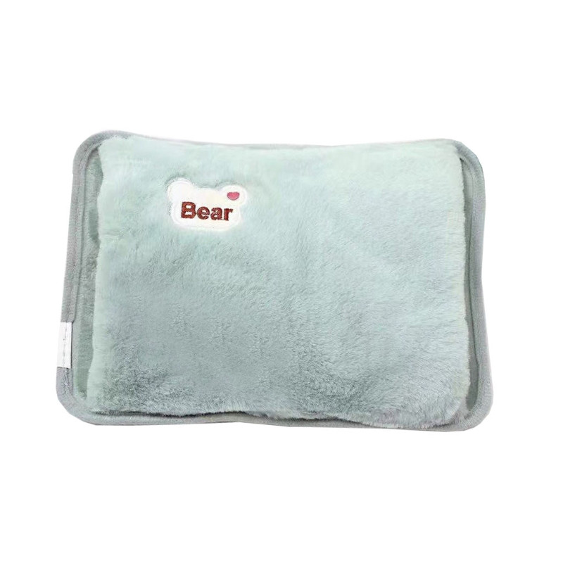 Y1QB įkraunamas karšto vandens maišelis elektrinis USB šildymo vandens kišenė Mielas animacinis meškiukas, skirtas namų miegamojo bendrabutyje