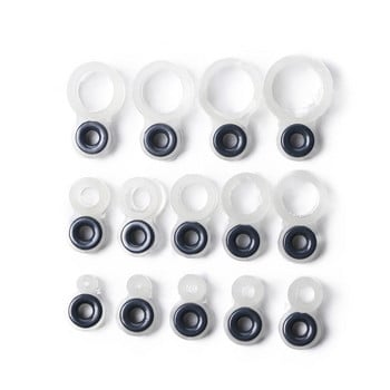 14Pcs υψηλής ποιότητας σιλικόνης O Ring καλάμι ψαρέματος σύρμα κεραμικό δαχτυλίδι μύτη επισκευής κιτ Fishing Line Guide Tackle Accessories