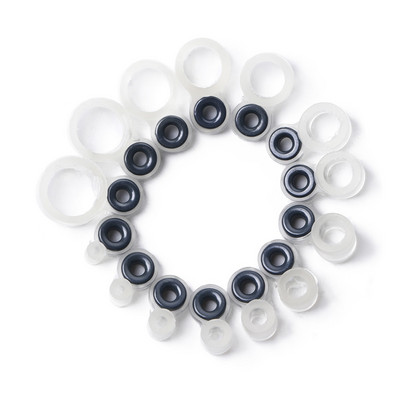 14 vnt. aukštos kokybės silikoninio O žiedo meškerės vielos keraminio žiedo antgalio taisymo rinkinys, meškerės kreipiamųjų reikmenų priedai