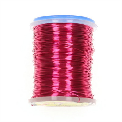 Finom légykötő réz drót legyekhez Pisztráng sügér légykötő anyag 0,2 mm Midge Larve Nymph Test bordázó anyagok Horgászfelszerelés