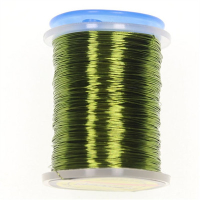 Finom légykötő réz drót legyekhez Pisztráng sügér légykötő anyag 0,2 mm Midge Larve Nymph Test bordázó anyagok Horgászfelszerelés