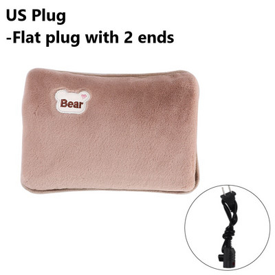 Ηλεκτρική τσάντα ζεστού νερού χειμερινός θερμαντήρας χεριών Μπουκάλι ζεστού νερού Χέρι που έχει εισαχθεί φόρτιση ηλεκτρικός θερμαντήρας χεριών τσάντα ζεστού νερού