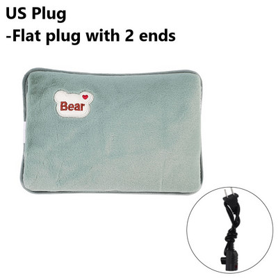 Ηλεκτρική τσάντα ζεστού νερού χειμερινός θερμαντήρας χεριών Μπουκάλι ζεστού νερού Χέρι που έχει εισαχθεί φόρτιση ηλεκτρικός θερμαντήρας χεριών τσάντα ζεστού νερού