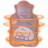 Mini karšto vandens butelis nešiojamas karšto vandens maišelis Nešiojamas šilto vandens krepšys, skirtas kaklo ir pečių mėšlungiui Kalėdų dovanos moterims