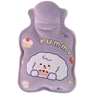 Mini karšto vandens butelis nešiojamas karšto vandens maišelis Nešiojamas šilto vandens krepšys, skirtas kaklo ir pečių mėšlungiui Kalėdų dovanos moterims