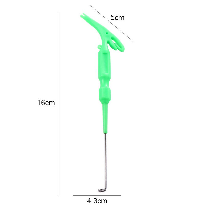 1 vnt. greito mazgo rišimo kilpa mazgo rišimo įrankis žvejybos kablio šalinimo priemonė, saugos ištraukiklis, nagų rišimo įrankis, žvejybos ištraukiklis