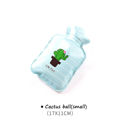 Γελοιογραφία Χαριτωμένη μικρή τσάντα ζεστού νερού Αντιεκρηκτική Ζεστά χέρια πόδια Θησαυρός Προμήθειες σπιτιού Χειμερινά φορητό ζεστό μπουκάλι γεμάτο νερό